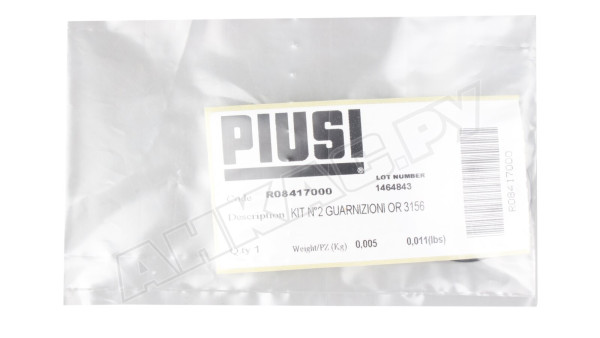 Уплотнительные кольца Piusi 2 шт, R08417000