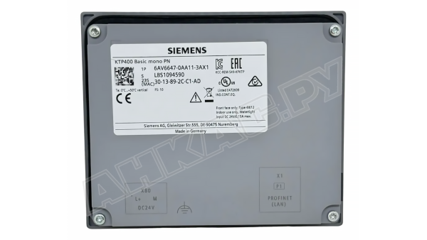 Панель оператора Siemens Simatic HMI KTP400 Basic mono PN
