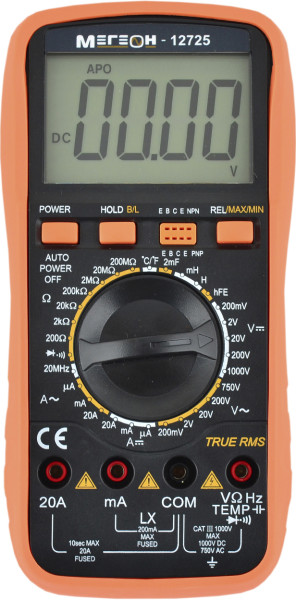 Цифровой мультиметр МЕГЕОН 12725
