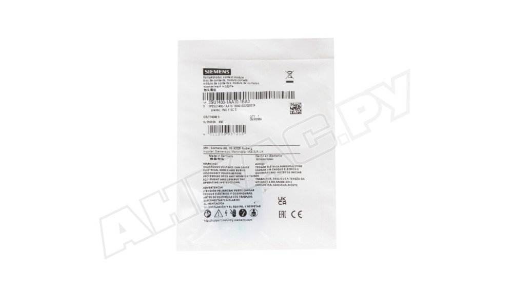 Контактный модуль Siemens 3SU1400-1AA10-1BA0