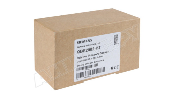 Датчик давления Siemens QBE2002-P2