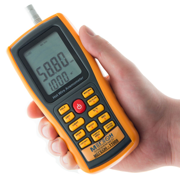 Анемометр с зондом "струна" МЕГЕОН 11008