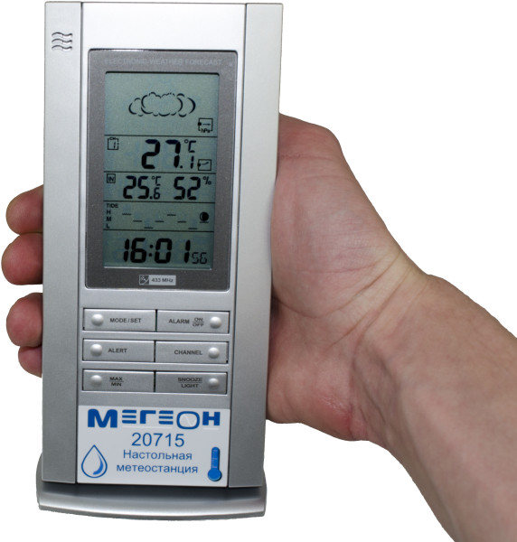 Настольная метеостанция МЕГЕОН 20715