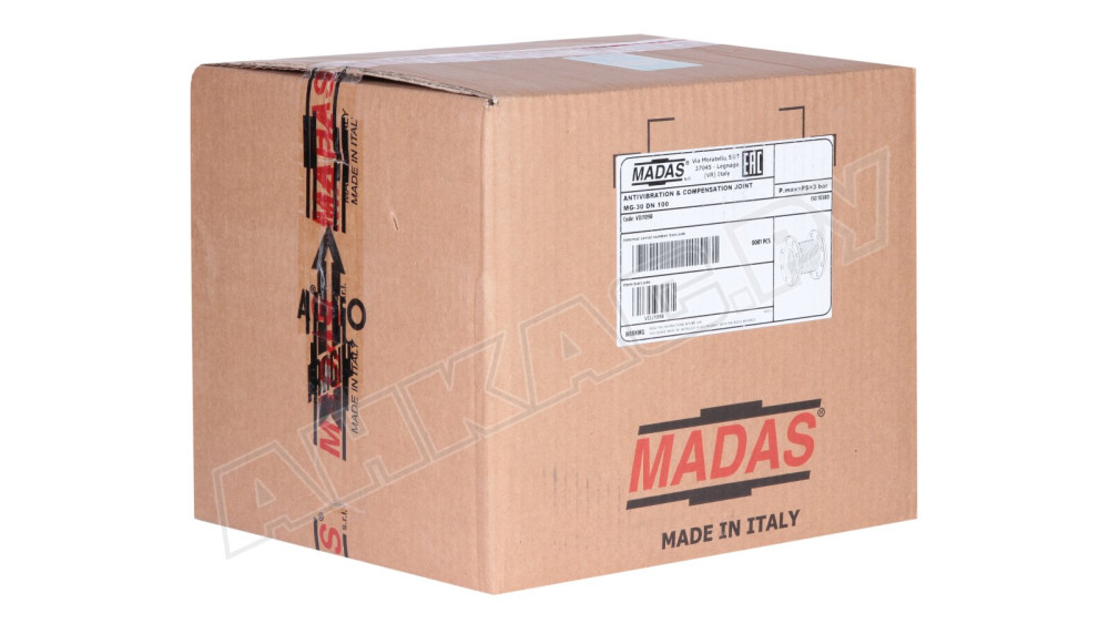 Газовый компенсатор Madas MG-30-100