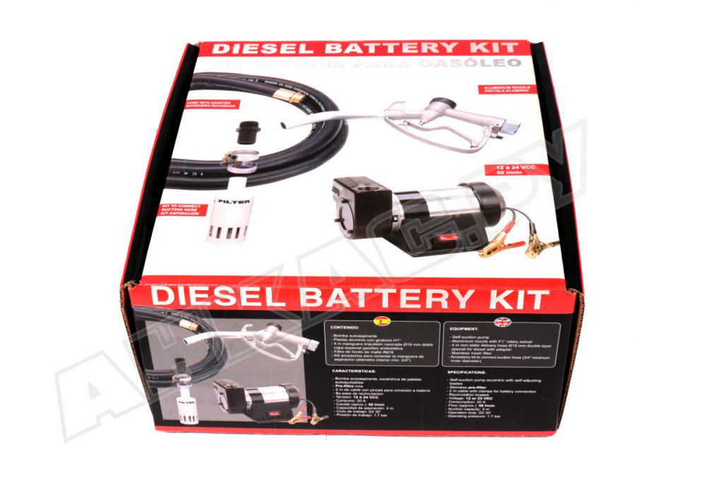 Мобильный комплект для ДТ Gespasa Diesel Battery Kit 24 VDC